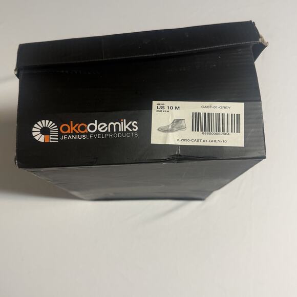 Akademiks Men's Casual Chukka Boots Size 10 Gray Ankle New With Tags Casual Wear - Picture 16 of 16